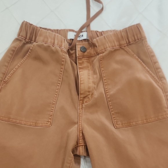 MICA LOS ANGELES  Women's Tan Casual Pants - Picture 9 of 10